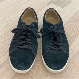 Cole Haan black suede sneakers